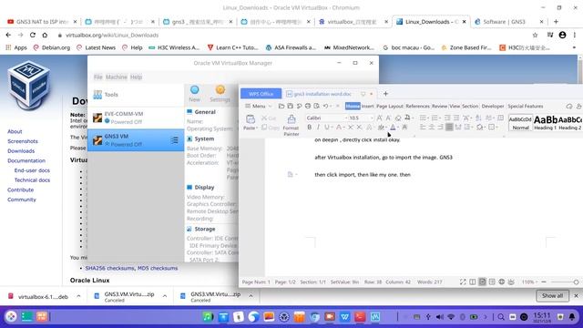 Install GNS3, Virtual Box on Deepin Linux, Chinese OS. Debian. смотреть онлайн