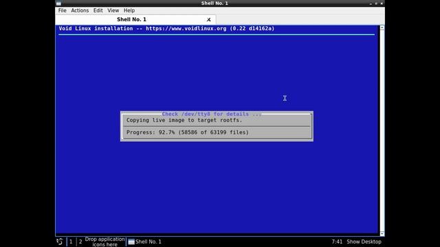 Installing Void Linux LXQT. смотреть онлайн