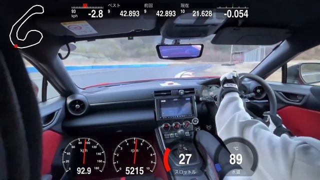 【GR86】RaceChrono Proを使用したサーキット車載映像の参考動画 смотреть онлайн