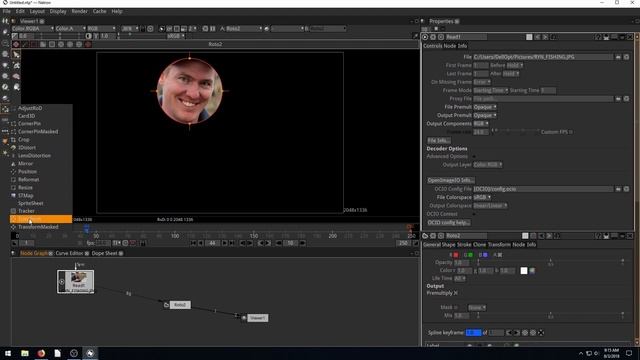 Natron Lesson 13 - Masking with Roto and Bézier Tool смотреть онлайн