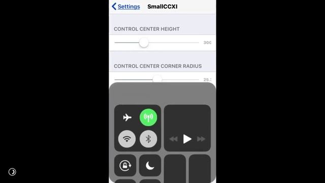 SmallCCXI Tweak iOS 11.3.1 смотреть онлайн