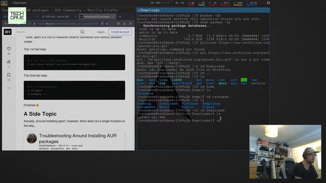 Arch Linux Install on T430 (archlinux gui with i3gaps) смотреть онлайн