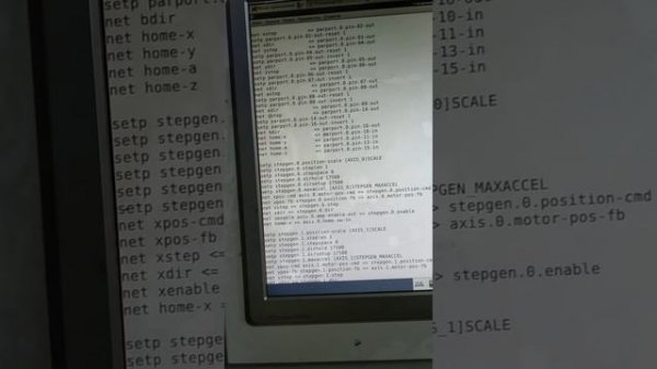 Пропись 5 оси linux cnc 2 часть