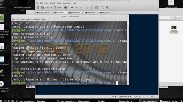 Repairing Damaged QR Codes On Linux Part 1 смотреть онлайн