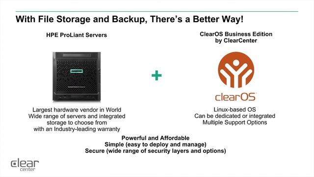 ClearOS NAS Storage and Backup Solutions смотреть онлайн