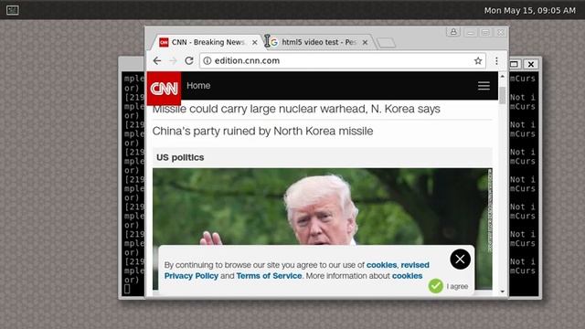 Chromium Browser (m60 - May/15/2017) on ozone/wayland смотреть онлайн