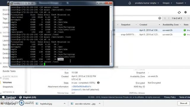 How To Detach and Delete EBS Volume in AWS смотреть онлайн