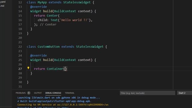Flutter Bangla Tutorial | 13 | StateLess Widget | Build UI using Stateless Widget смотреть онлайн