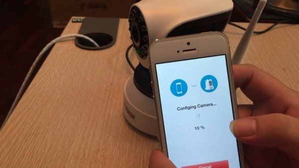 Camera IP  Webvision 6203 kết nối với điện thoại IOS & Android