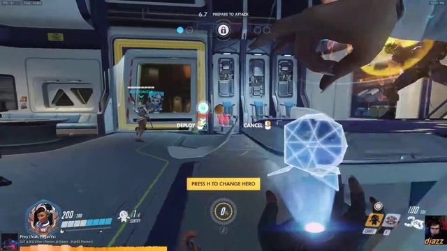 Overwatch on Linux: Symmetra on Lijang Tower смотреть онлайн
