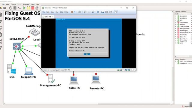 5 Fixing Guest OS System Time GNS3 NSE4 Lab смотреть онлайн