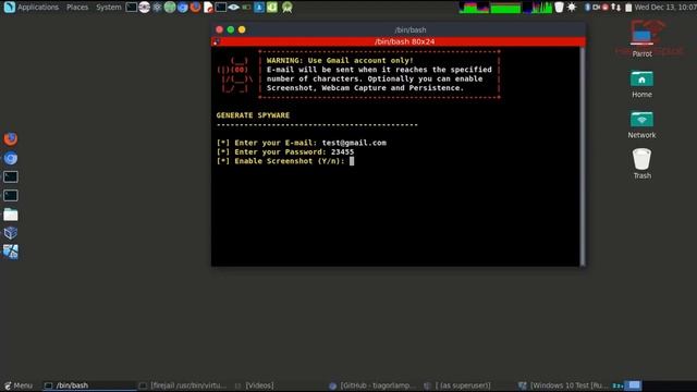 hacking with sAint kali linux смотреть онлайн
