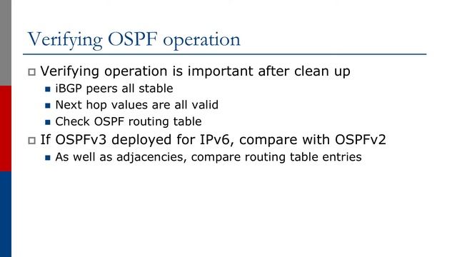 Migrating from OSPF to IS-IS: Migration Plan смотреть онлайн