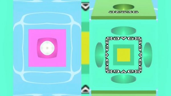 Ball Run INFINITY vs REVERSE [[ MULTI-EFFECTS ]] iOS Android all levels gameplay 👌