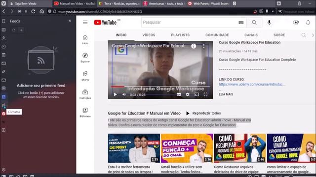 GOOGLE CHROME ou VIVALDI? VALE A PENA TROCAR ? смотреть онлайн