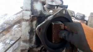 Выпресовка гильзы шкворня своими силами. Ремонт МТЗ