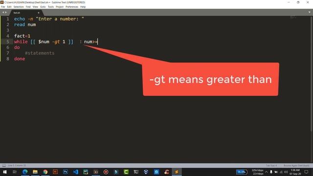 Shell Scripting Program: A Simple Program to Find Factorial of a Number || 2020 || Urdu-Hindi смотреть онлайн