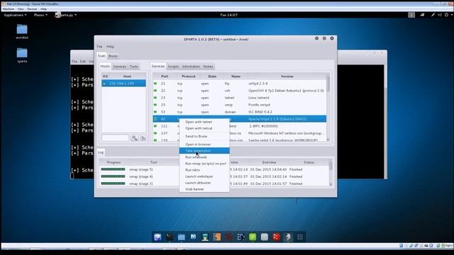 How To - Kali Linux 2.0 - Sparta смотреть онлайн