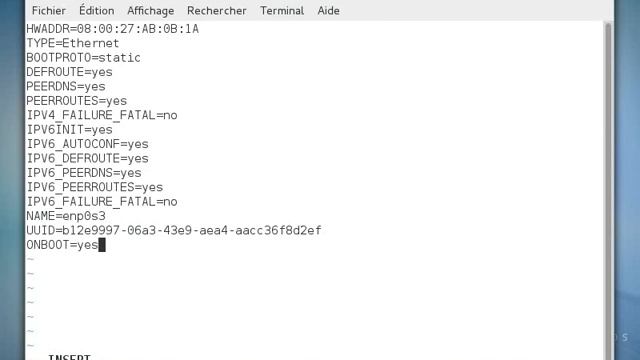 configurer l'adresse ip sous centos 7 смотреть онлайн