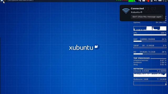 Creating an Adhoc Wireless connection in Xubuntu смотреть онлайн