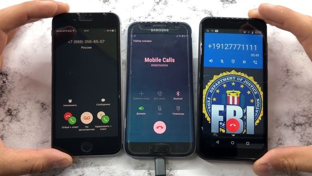iOS vs Android/ iPhone 6 vs Samsung S7 vs InoI 3/ Outgoing and Incoming Call/Madness Mobile Calls смотреть онлайн