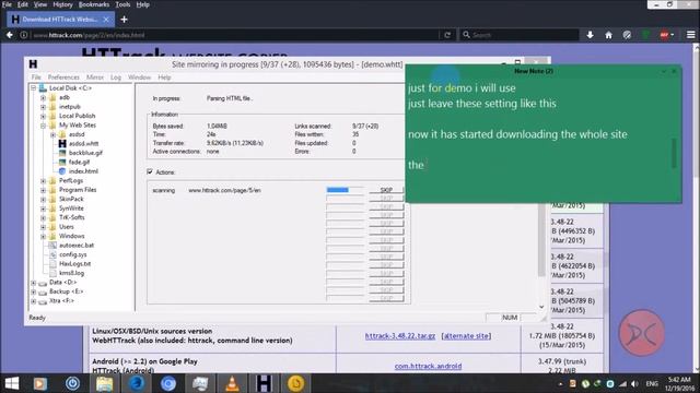 How To Download Whole Website To Your Computer To View In Offline Mode On Windows or Linux смотреть онлайн