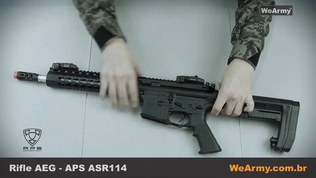 Review dos Rifles M4 APS - Modelos ASR114 e ASR114 R2 - Série WeArmy Reviews смотреть онлайн