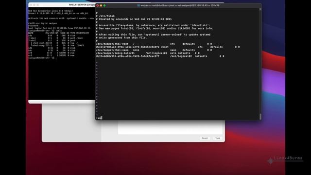 Create, extend and remove physical volume, volume group, logical volume in Linux Myanmar| RHEL-RHCS смотреть онлайн