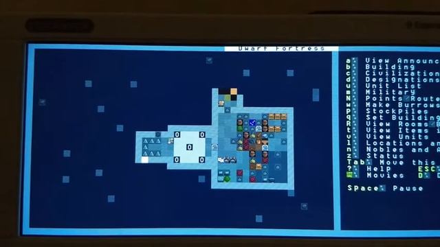 Dwarf Fortress on DevTerm смотреть онлайн