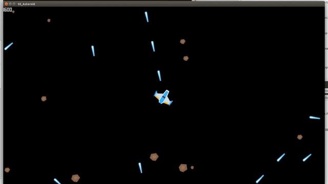 Asteroid clone in C++/SFML смотреть онлайн