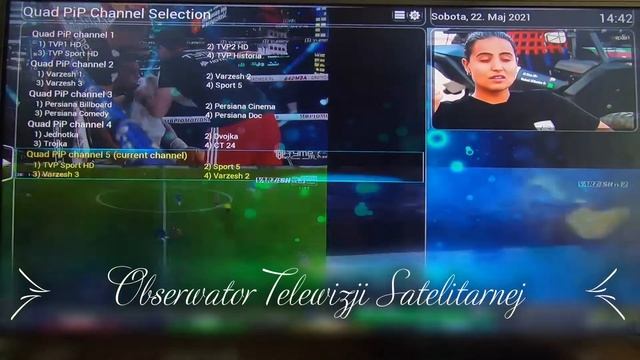 Vu+ DUO 4K SE - Quad PiP cztery kanały telewizyjne na jednym ekranie смотреть онлайн