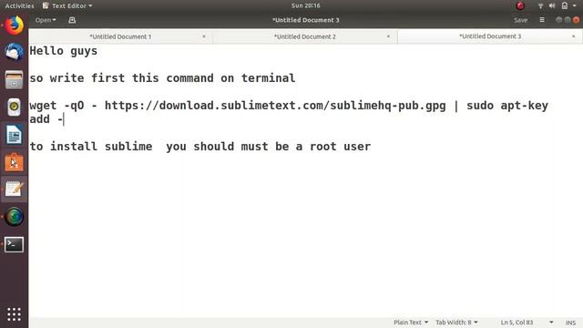 Linux - How to install Sublime editor in Ubuntu смотреть онлайн