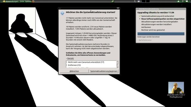 Upgrade: Ubuntu 10.10 ――▶ 11.04 ✔ смотреть онлайн