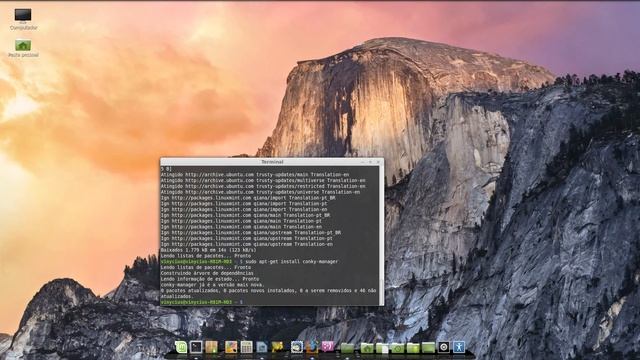 003 - Instalando Conky no Linux смотреть онлайн