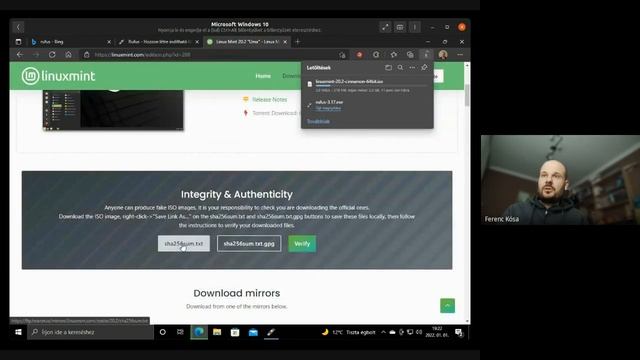 Linux telepítése, III. rész: Linux letöltése és pendrive-ra irása смотреть онлайн