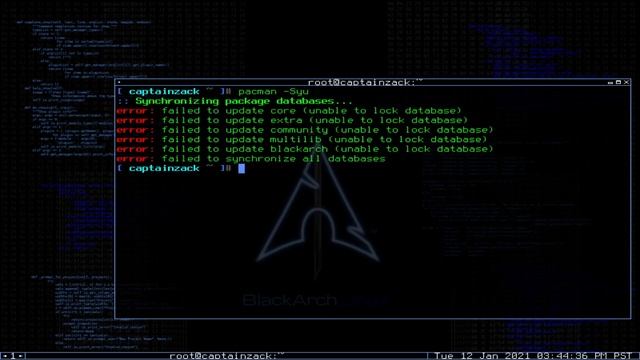 How To Fix “unable to lock database” Error In BlackArch Linux смотреть онлайн