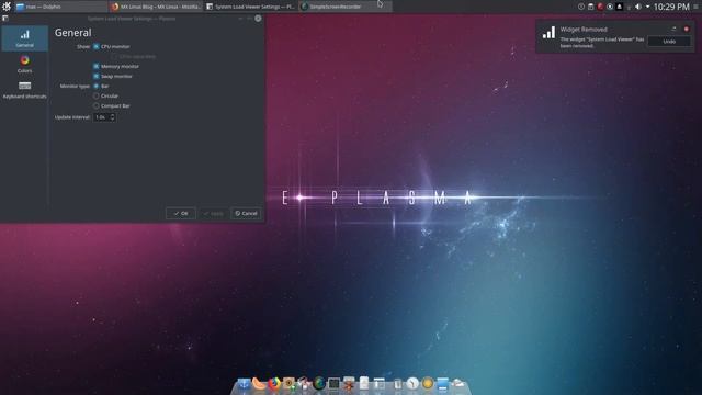 Customization of KDE plasma on MX linux смотреть онлайн