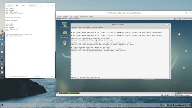 Como actualizar Debian 9 a Debian 10 🤔 Tutorial paso a paso смотреть онлайн