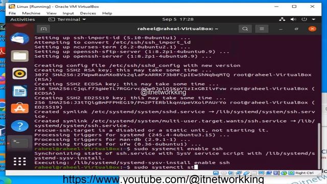 How to Configure & Install SSH Server in Ubuntu & Kali Linux | IT Network King смотреть онлайн