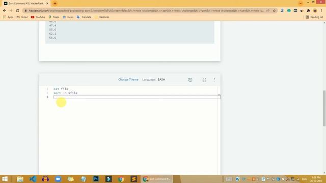 HackerRank Sort Command #3 problem solution | Linux Shell problems solutions | Programmingoneonone смотреть онлайн
