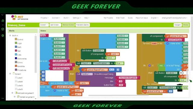📗Make Yu Gi Oh Game (MIT App Inventor) смотреть онлайн