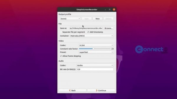 install SimpleScreenRecorder on Ubuntu Linux Screen Recorder App