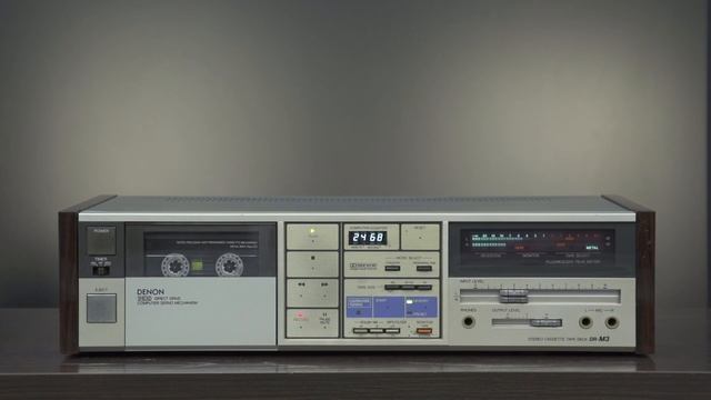 DENON DR-M3 ￥79,800(1982年頃) три аудио головки, сквозной канал, 20Hz-23kHz.