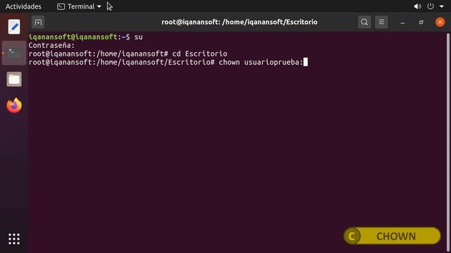 📓 Comando Linux CHOWN - Cambiar Propietario a un Archivo o Directorio смотреть онлайн