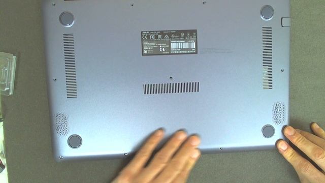 Asus N580V disassembly, SSD upgrade смотреть онлайн