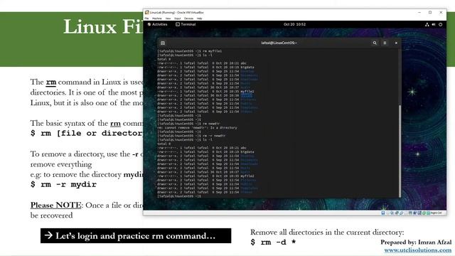 28 - Linux rm command смотреть онлайн