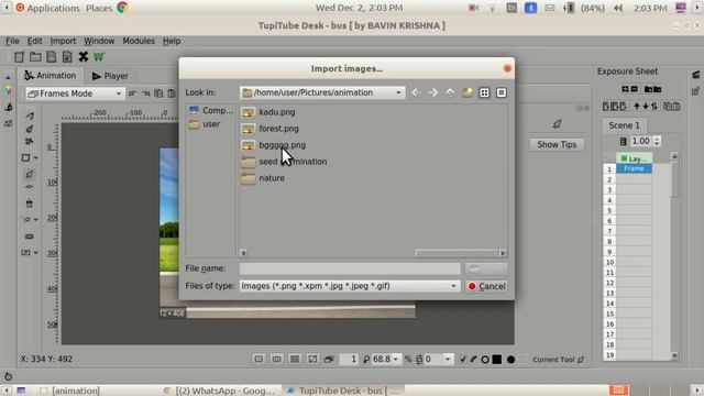 bus animation on tupi tube | tupitube animation | 2020 animation | simple method of animation смотреть онлайн