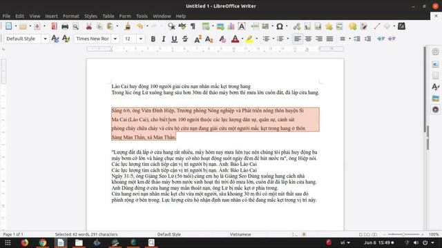 LibreOffice Writer P5. Thao tác với đoạn văn bản trong writer смотреть онлайн