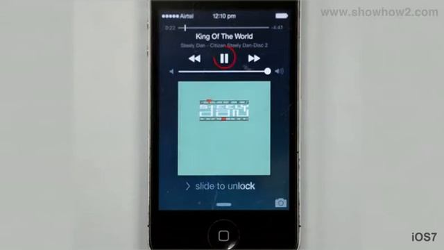 iOS 7 - How to Music Controls On Lock Screen смотреть онлайн